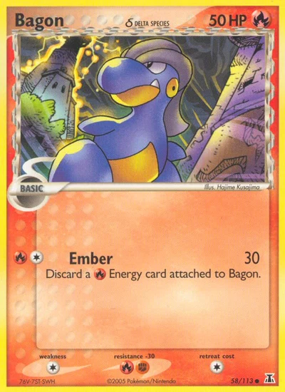 Bagon δ – Delta Species nr 058/113 (Standard)