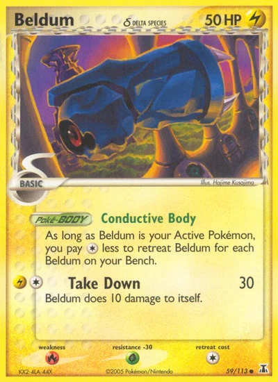 Beldum δ – Delta Species nr 059/113 (Standard)