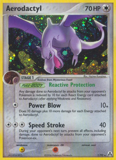 Aerodactyl – Legend Maker nr 001/092 (Standard)