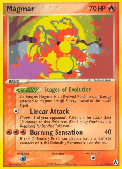 Magmar – Legend Maker nr 021/092 (Standard)