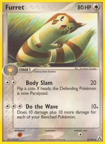 Furret – Legend Maker nr 033/092 (Standard)