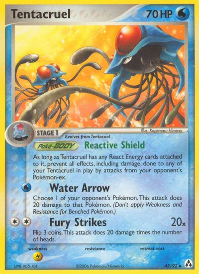 Tentacruel – Legend Maker nr 045/092 (Standard)