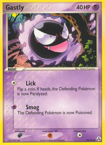 Gastly – Legend Maker nr 052/092 (Standard)
