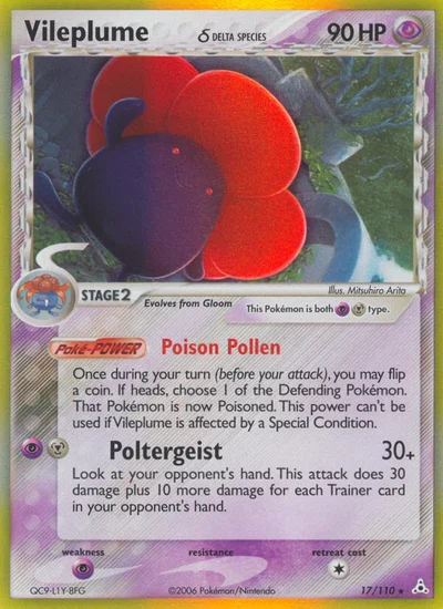 Vileplume δ – Holon Phantoms nr 017/110 (Standard)
