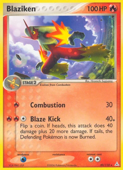 Blaziken – Holon Phantoms nr 020/110 (Standard)