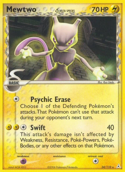Mewtwo δ – Holon Phantoms nr 024/110 (Standard)
