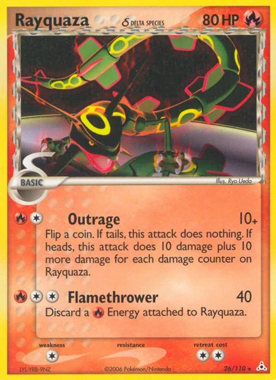Rayquaza δ – Holon Phantoms nr 026/110 (Standard)