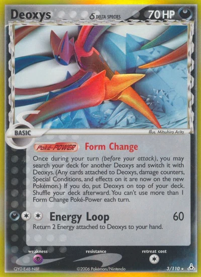 Deoxys δ – Holon Phantoms nr 003/110 (Standard)
