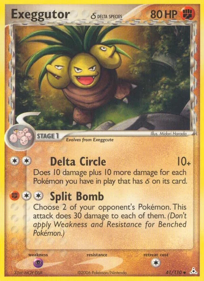 Exeggutor δ – Holon Phantoms nr 041/110 (Standard)
