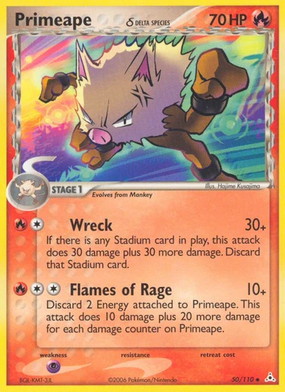 Primeape δ – Holon Phantoms nr 050/110 (Standard)