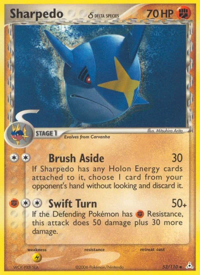 Sharpedo δ – Holon Phantoms nr 053/110 (Standard)