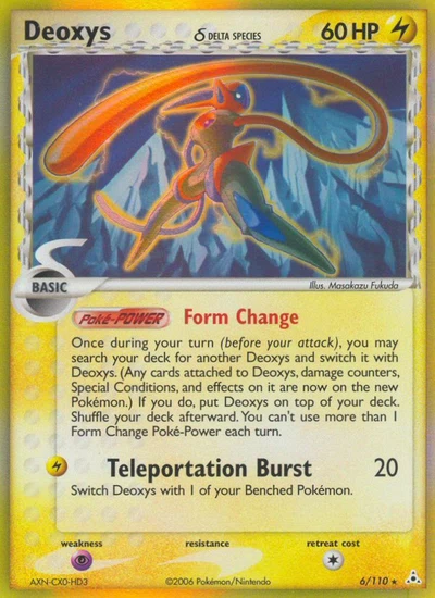 Deoxys δ – Holon Phantoms nr 006/110 (Standard)