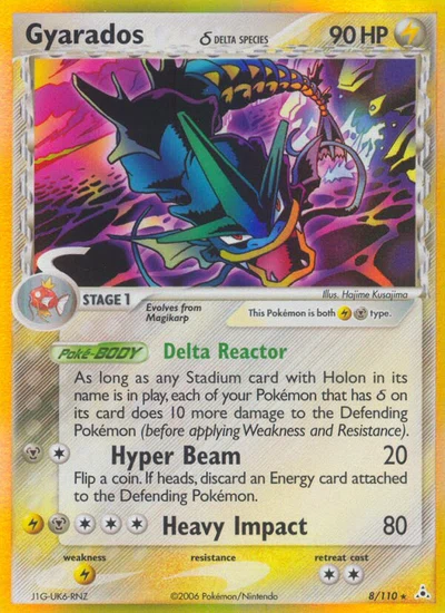 Gyarados δ – Holon Phantoms nr 008/110 (Standard)