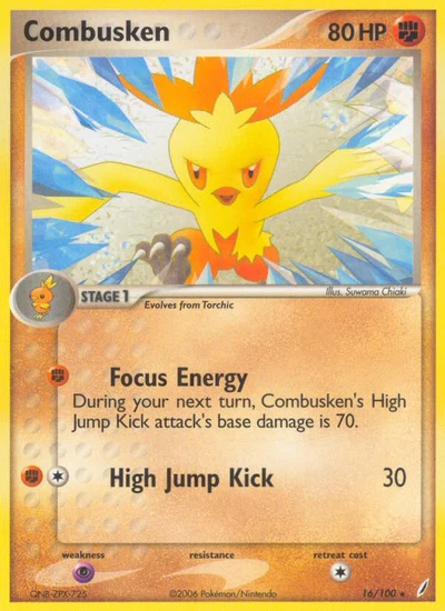 Combusken – Crystal Guardians nr 016/100 (Standard)