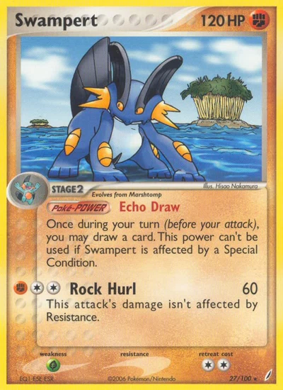 Swampert – Crystal Guardians nr 027/100 (Standard)