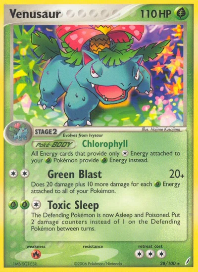 Venusaur – Crystal Guardians nr 028/100 (Standard)