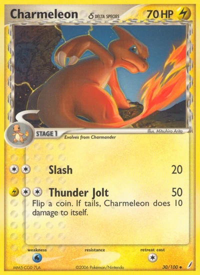 Charmeleon δ – Crystal Guardians nr 030/100 (Standard)