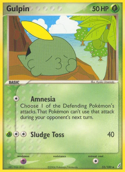 Gulpin – Crystal Guardians nr 033/100 (Standard)