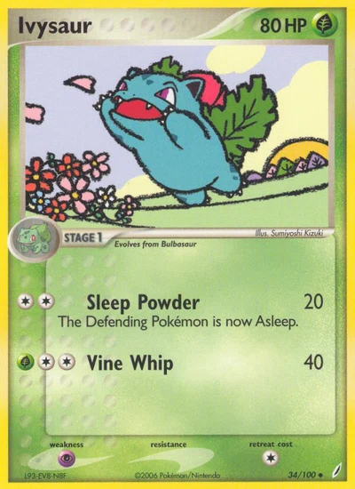 Ivysaur – Crystal Guardians nr 034/100 (Standard)