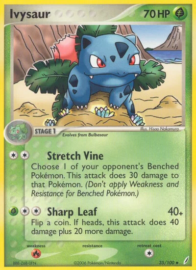 Ivysaur – Crystal Guardians nr 035/100 (Standard)
