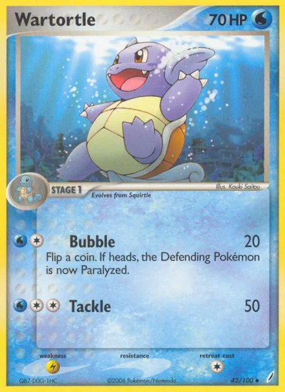 Wartortle – Crystal Guardians nr 042/100 (Standard)