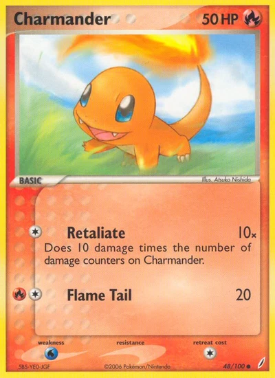 Charmander – Crystal Guardians nr 048/100 (Standard)