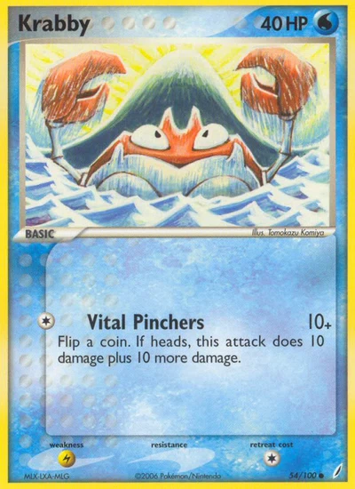 Krabby – Crystal Guardians nr 054/100 (Standard)