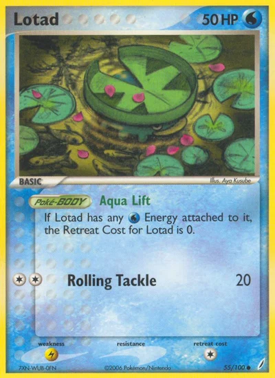 Lotad – Crystal Guardians nr 055/100 (Standard)