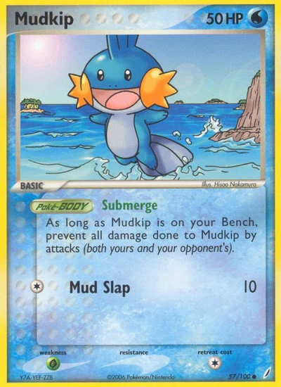 Mudkip – Crystal Guardians nr 057/100 (Standard)