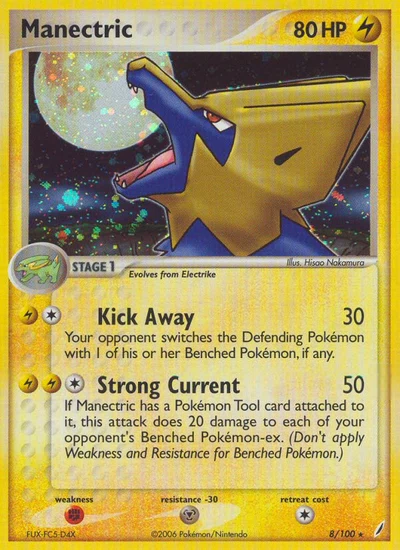Manectric – Crystal Guardians nr 008/100 (Standard)