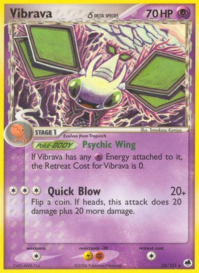 Vibrava δ – Dragon Frontiers nr 024/101 (Standard)