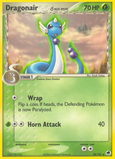 Dragonair δ – Dragon Frontiers nr 028/101 (Standard)