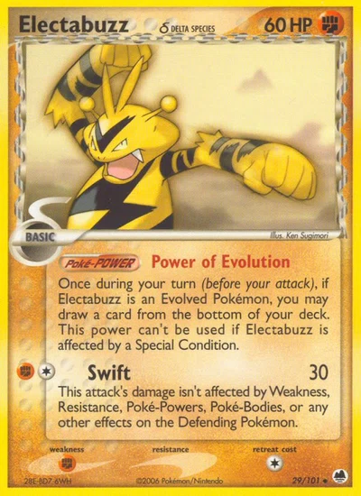 Electabuzz δ – Dragon Frontiers nr 029/101 (Standard)