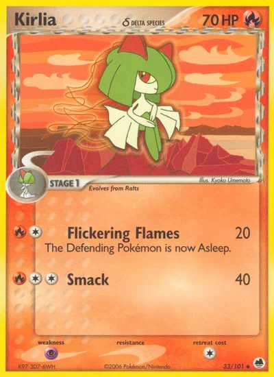 Kirlia δ – Dragon Frontiers nr 033/101 (Standard)