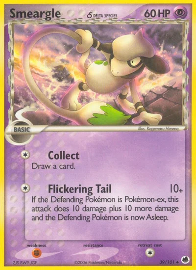 Smeargle δ – Dragon Frontiers nr 039/101 (Standard)