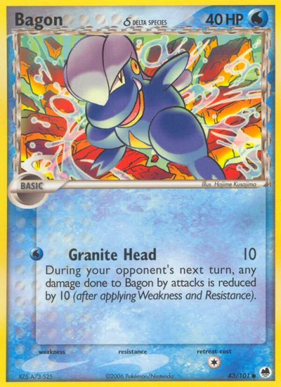Bagon δ – Dragon Frontiers nr 043/101 (Standard)