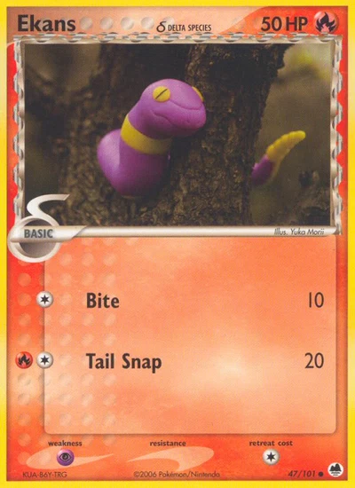 Ekans δ – Dragon Frontiers nr 047/101 (Standard)