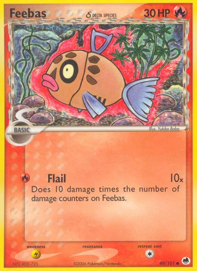 Feebas δ – Dragon Frontiers nr 049/101 (Standard)