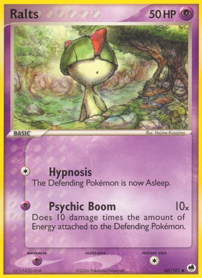 Ralts – Dragon Frontiers nr 060/101 (Standard)