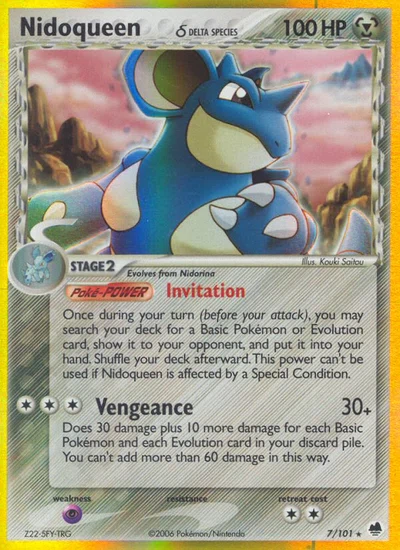 Nidoqueen δ – Dragon Frontiers nr 007/101 (Standard)
