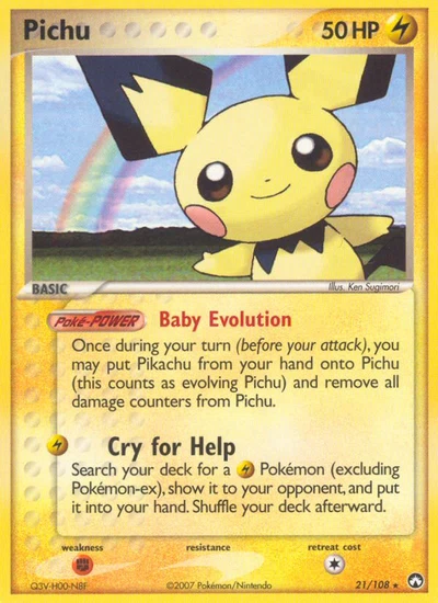 Pichu – Power Keepers nr 021/108 (Standard)
