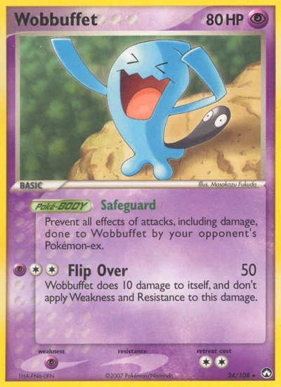 Wobbuffet – Power Keepers nr 024/108 (Standard)