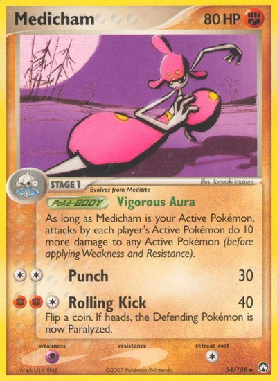 Medicham – Power Keepers nr 034/108 (Standard)