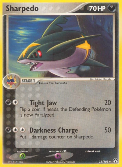 Sharpedo – Power Keepers nr 038/108 (Standard)