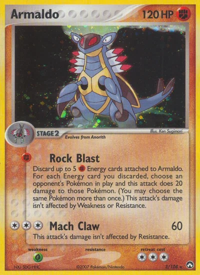 Armaldo – Power Keepers nr 003/108 (Standard)