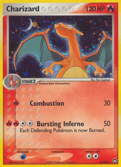 Charizard – Power Keepers nr 006/108 (Standard)