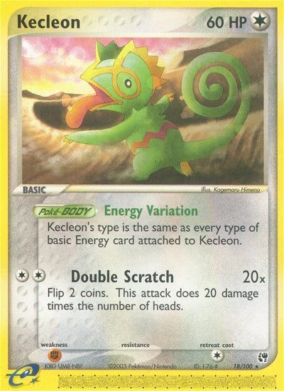 Kecleon – Sandstorm nr 018/100 (Standard)