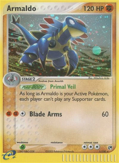 Armaldo – Sandstorm nr 001/100 (Standard)