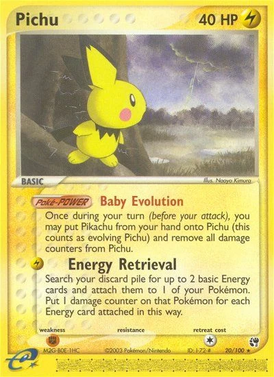Pichu – Sandstorm nr 020/100 (Standard)