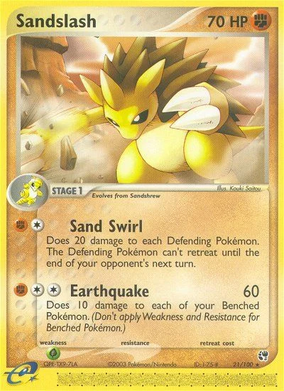 Sandslash – Sandstorm nr 021/100 (Standard)